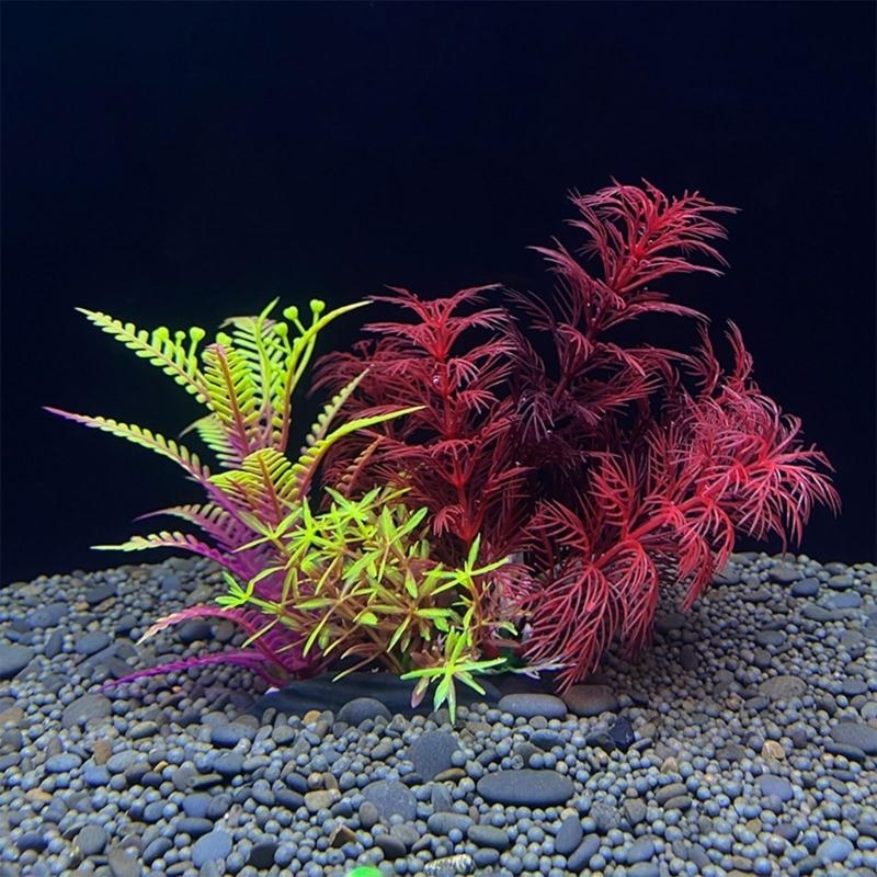 Live Plant Aquarium - Artificial Aquarium Decoration Plant Fish Decoration