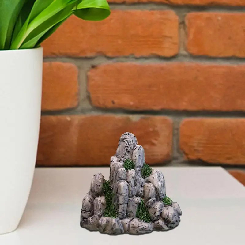Mini Mountain Miniature Fake S - Aquarium Moss 评论和价格