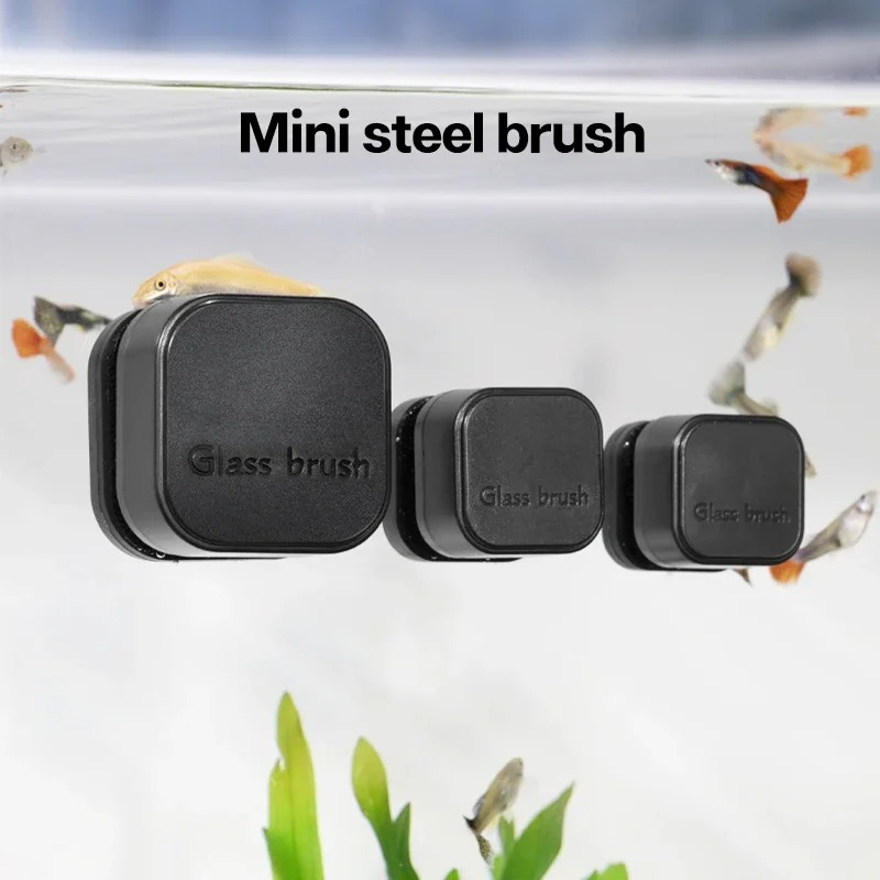 Mini Square Magnetic Brush Aqu - Planted Aquarium Cleaning 评论和价格