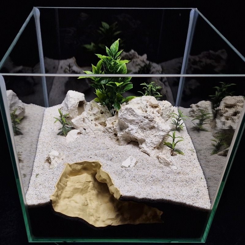 3D Printed High Sim Natural Ro - Aquarium Driftwood 评论和价格