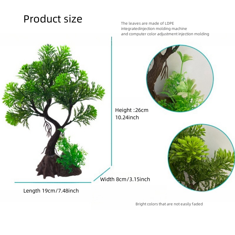 Fish Tank DIY Artificial Aquar - Live Plant Aquarium 评论和价格
