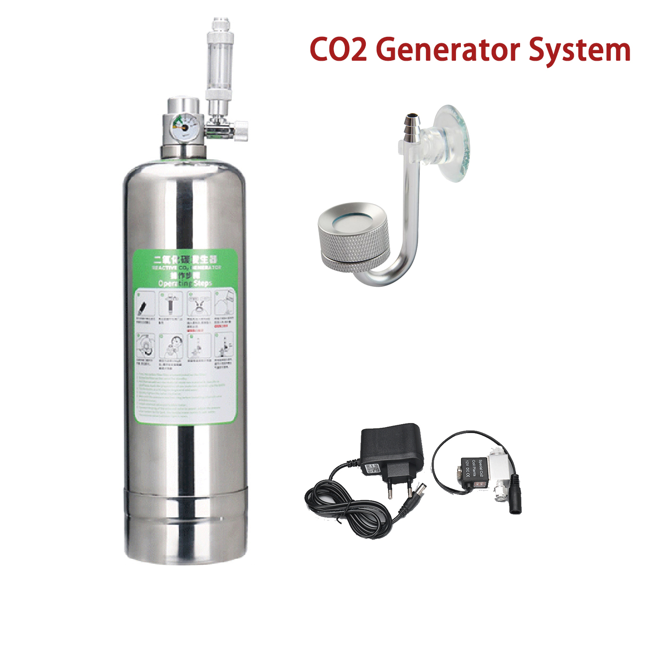 Aquarium CO2 Generator system  - Aquarium Liquid Carbon 评论和价格