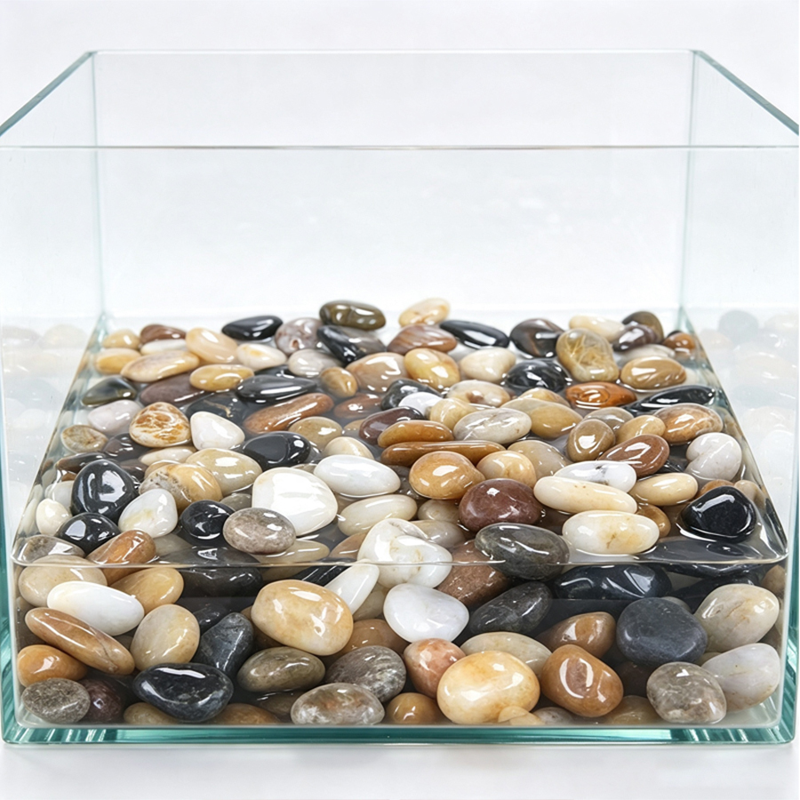 300-700g Smooth River Pebbles, - Plant Aquarium Pot 评论和价格