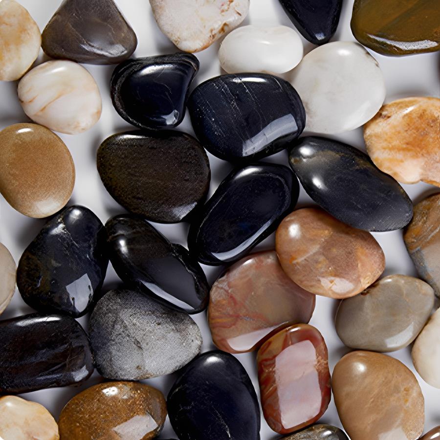 300-700g Smooth River Pebbles, - Plant Aquarium Pot 评论和价格