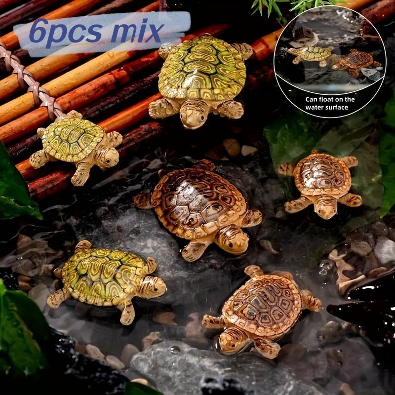 6 Mini Turtle Statues for Aqua - Aquarium Moss 评论和价格