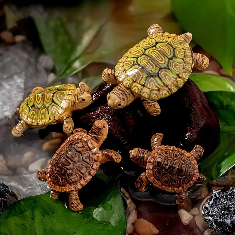6 Mini Turtle Statues for Aqua - Aquarium Moss 评论和价格