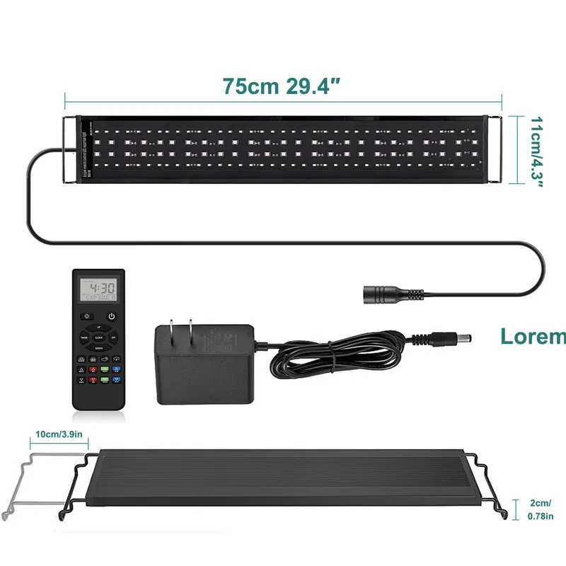 SIROKA 75cm Professional LED F - Live Plant Aquarium 评论和价格