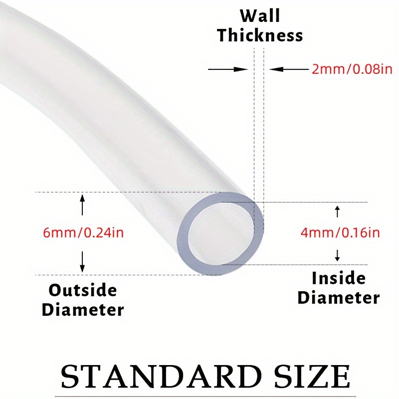 4*6mm Silicon Aquarium 1m/3m/5 - Aquarium Fertilizer 评论和价格