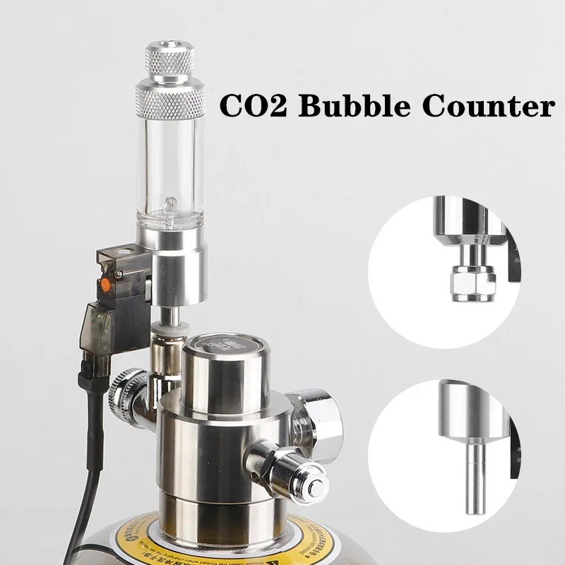 DIY Aquarium CO2 Bubble Counte - Aquarium Liquid Carbon 评论和价格