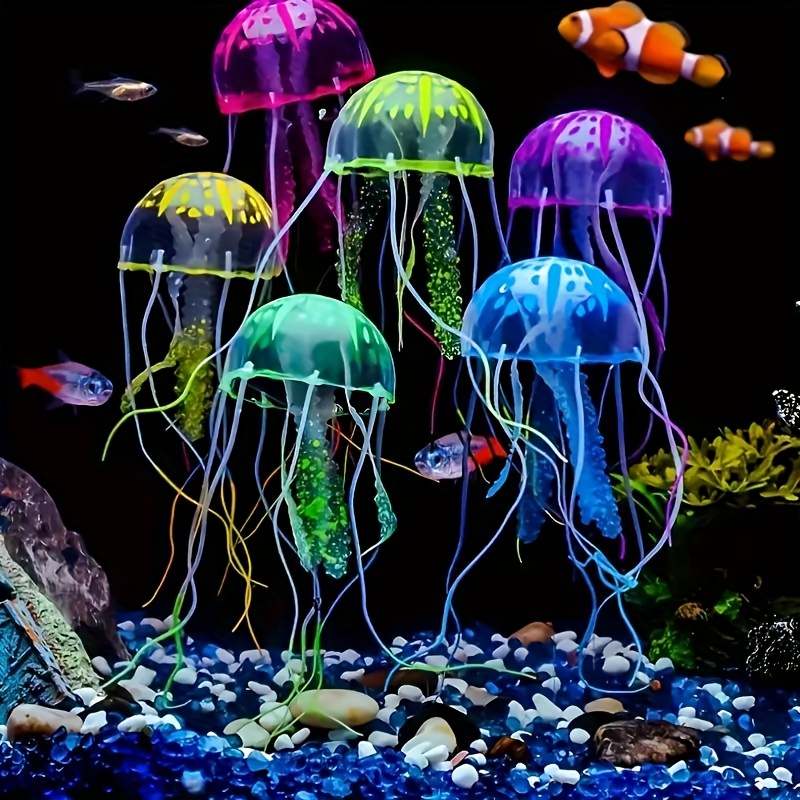 Luminous Simulation Jellyfish  - Aquarium Plants Live 评论和价格