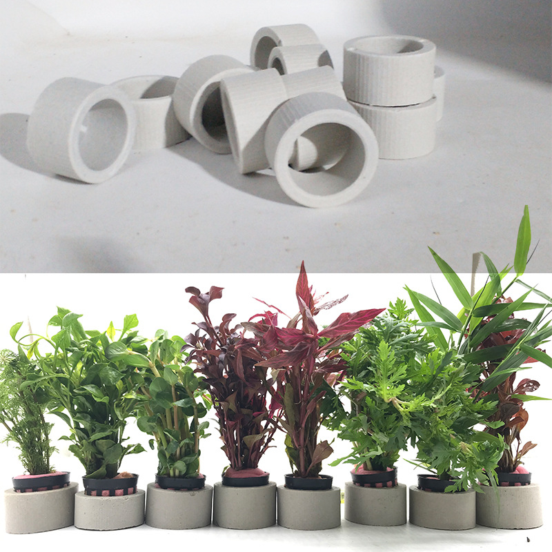 Aquarium Decoration Ceramic Ri - Plant Aquarium Pot 评论和价格