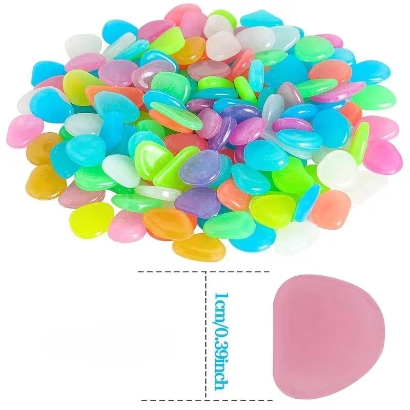 50-200pcs Glow in The Dark Peb - Plant Aquarium Pot 评论和价格