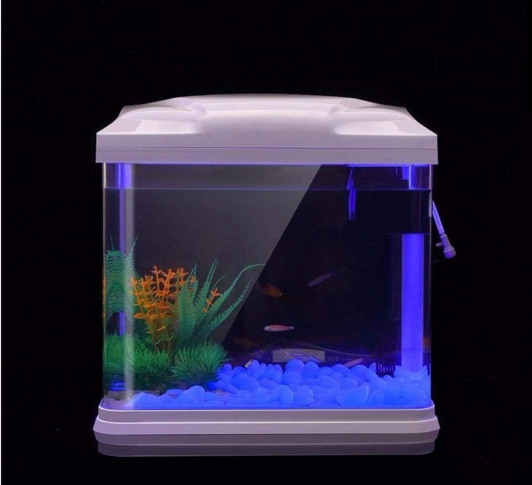 Fish Tank Rocks Glow Blue Pebb - Aquarium Moss 评论和价格