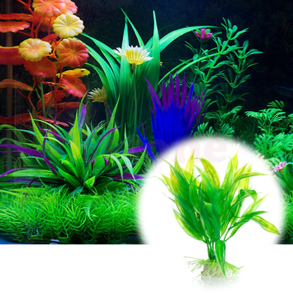 15cm Artificial Aquarium Decor - Live Plant Aquarium 评论和价格