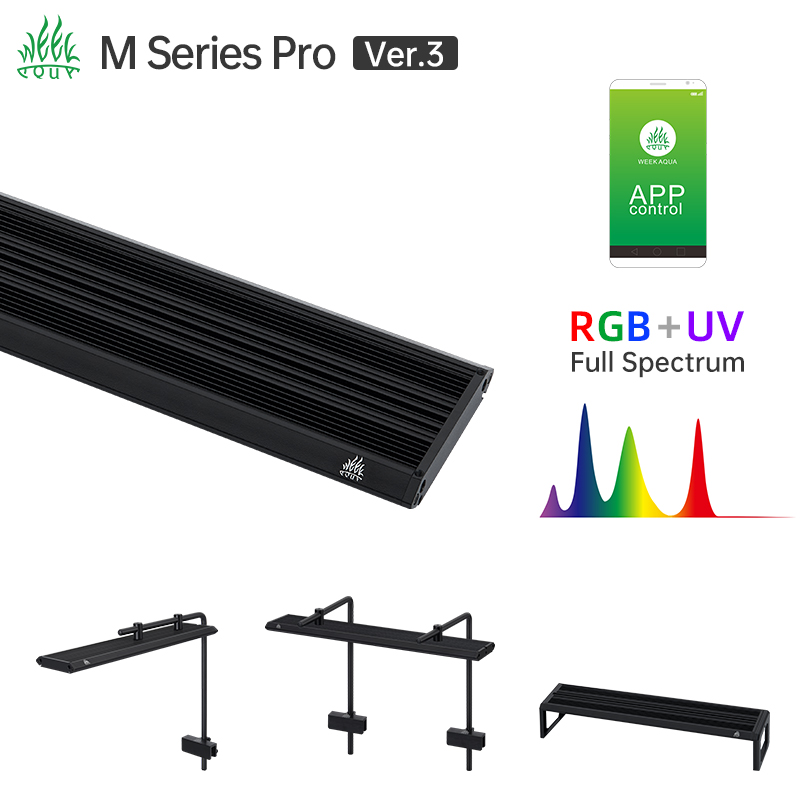Week Aqua M Series RGB UV LED  - Aquarium Plant Light 评论和价格
