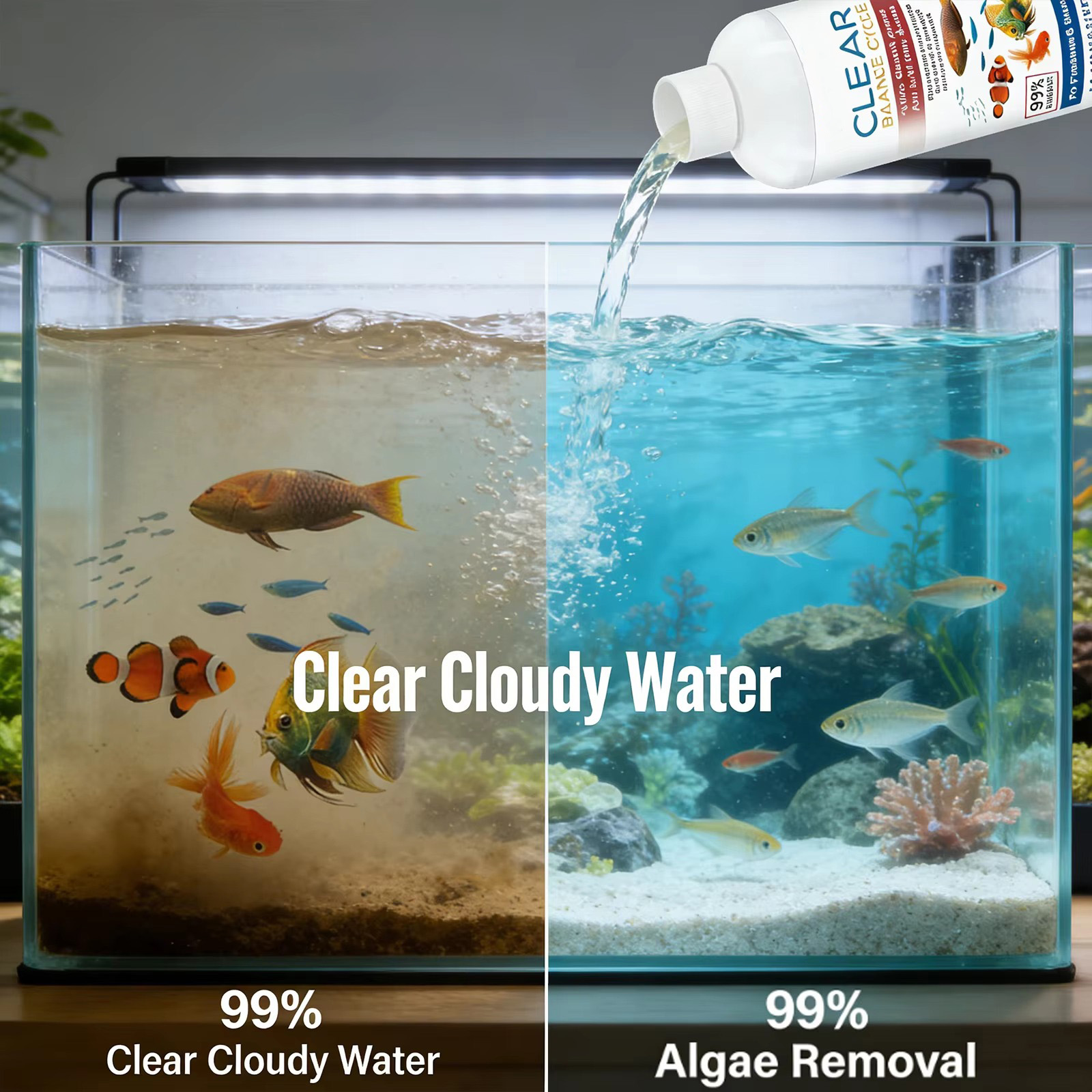 Fish Tank Water Purifier & Met - Planted Aquarium Cleaning 评论和价格