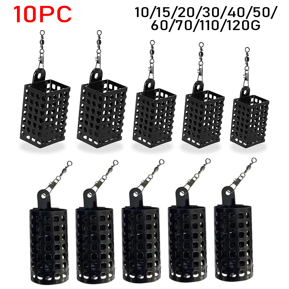 10PCS Fishing Tackle Feeder Ca - Aquarium Fertilizer 评论和价格