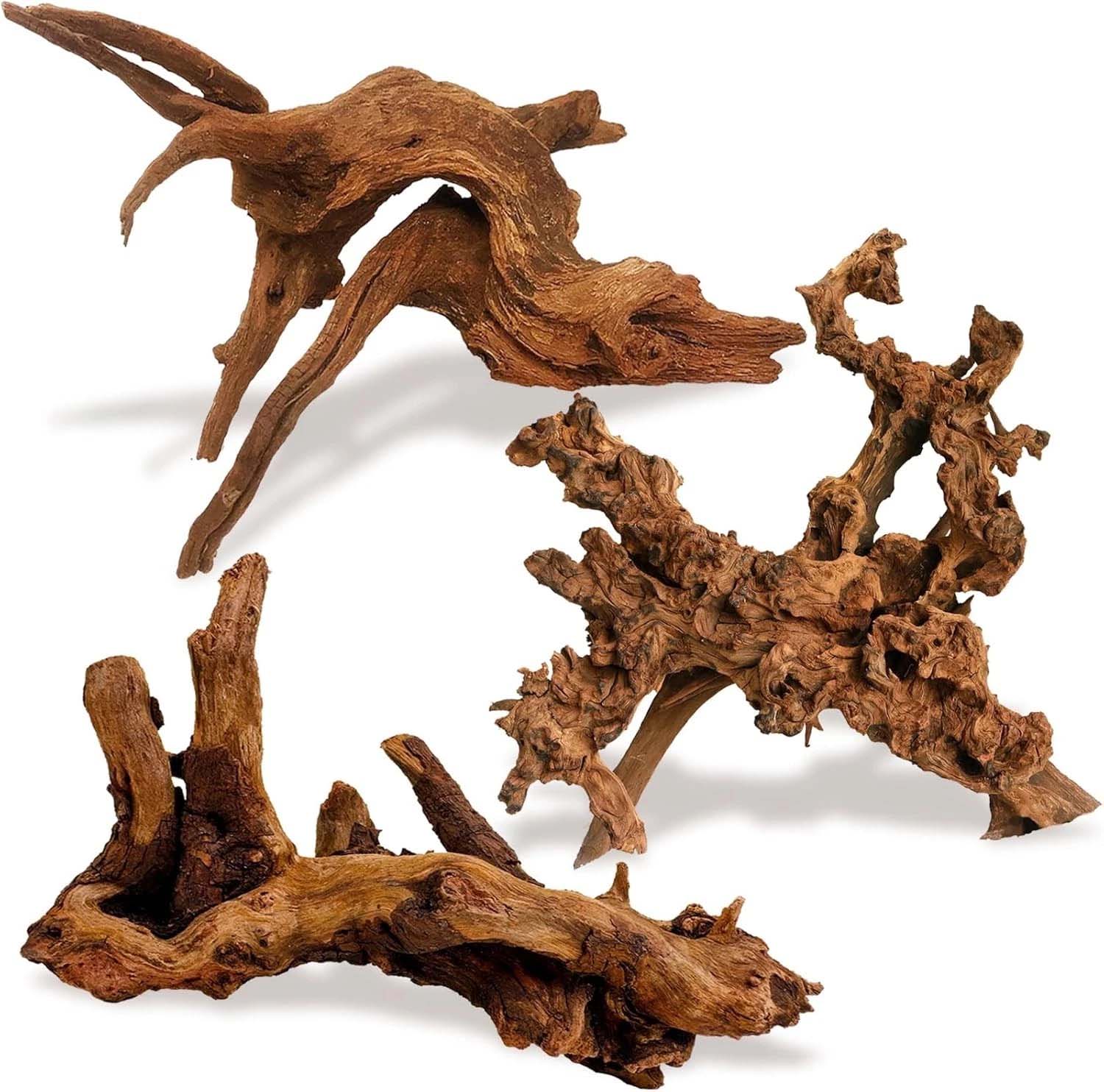 15-20CM 1Pc Natural Driftwood  - Aquarium Plant Substrate 评论和价格