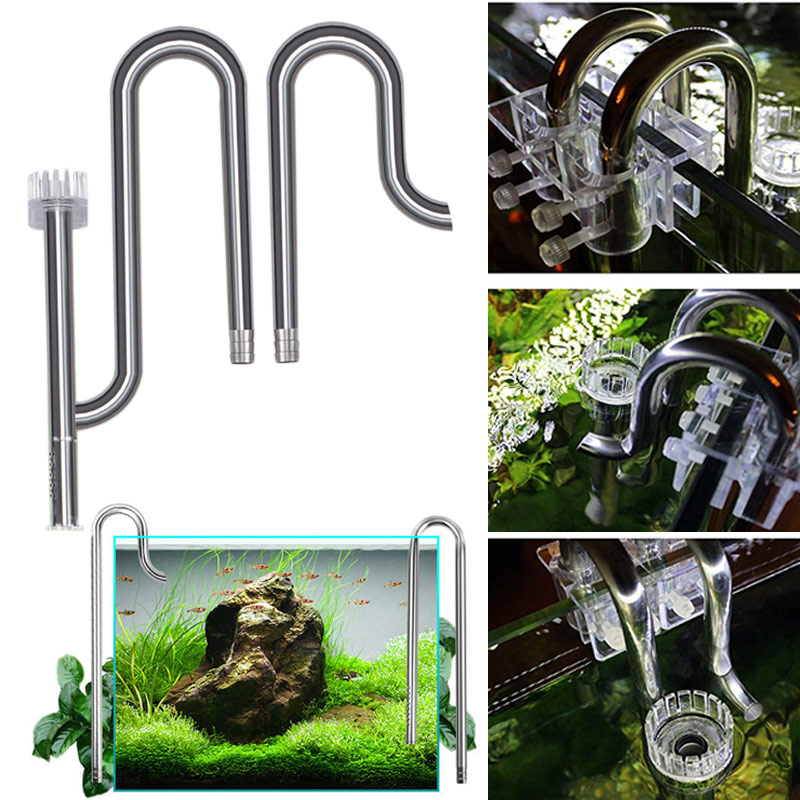New Fish Tank Lily Pipe Stainl - Aquarium Planted Tank Filter 评论和价格