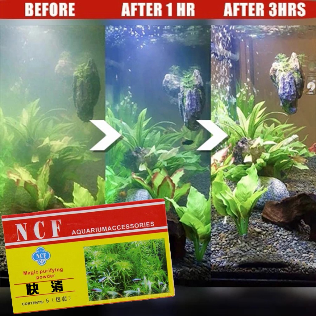 Aquarium Water Purifying Powde - Aquarium Moss 评论和价格