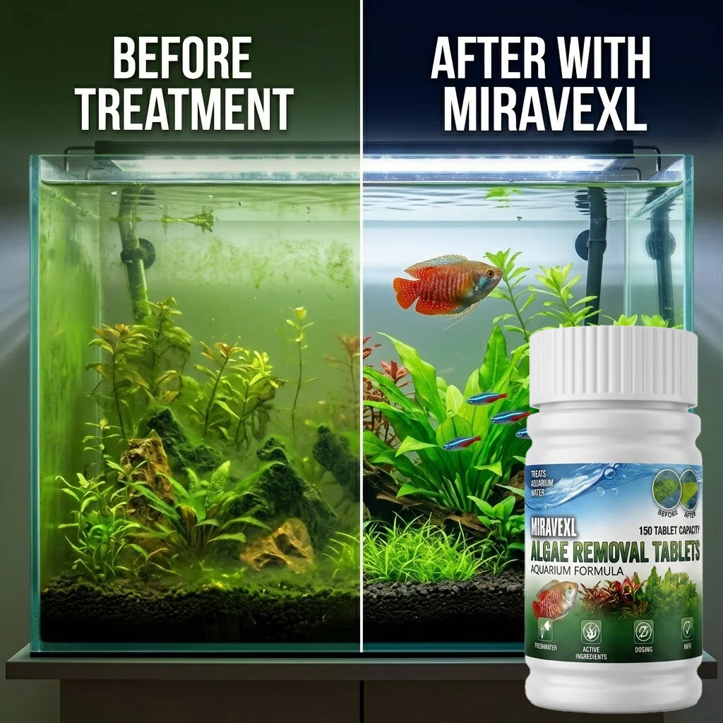 MIRAVEXL 150 Tablets Fish Tank - Planted Aquarium Cleaning 评论和价格