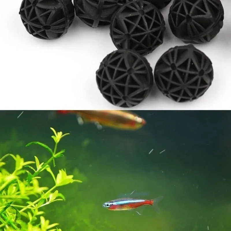 20Pcs 16mm Aquarium Bio Balls  - Aquarium Planted Tank Filter 评论和价格