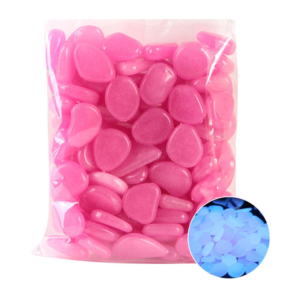 50Pcs Glow Pebble Irregular Sh - Plant Aquarium Pot 评论和价格