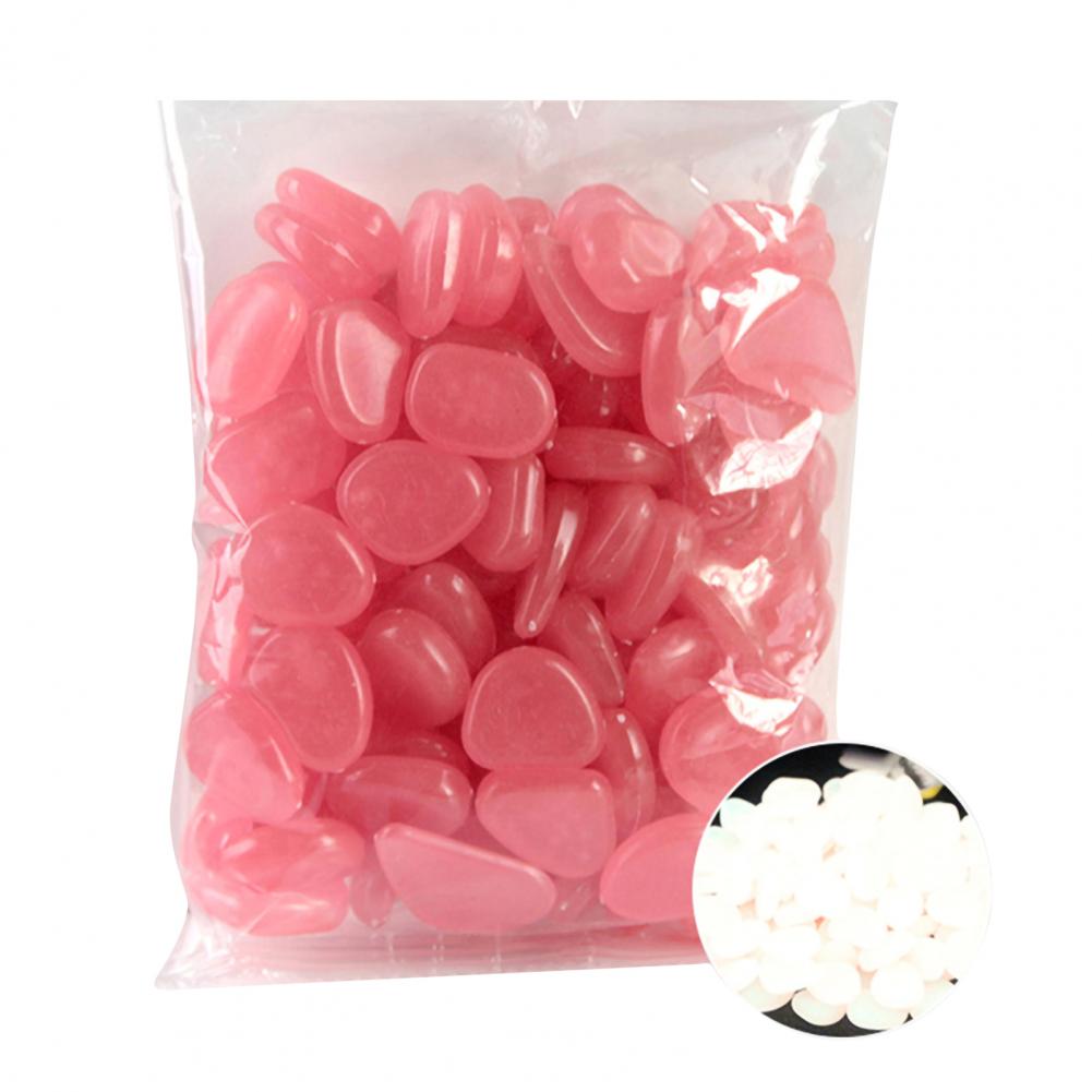 50Pcs Glow Pebble Irregular Sh - Plant Aquarium Pot 评论和价格