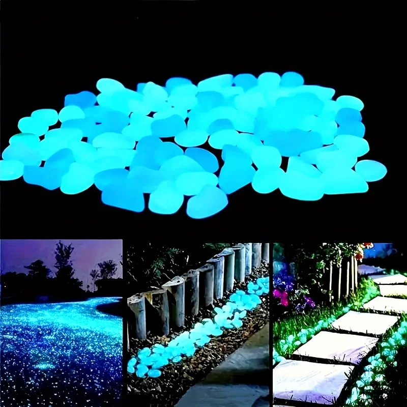 100pcs Resin Luminous Stones G - Plant Aquarium Pot 评论和价格