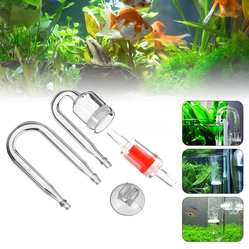 4pcs Set DIY CO2 Diffuser For  - Aquarium Liquid Carbon 评论和价格